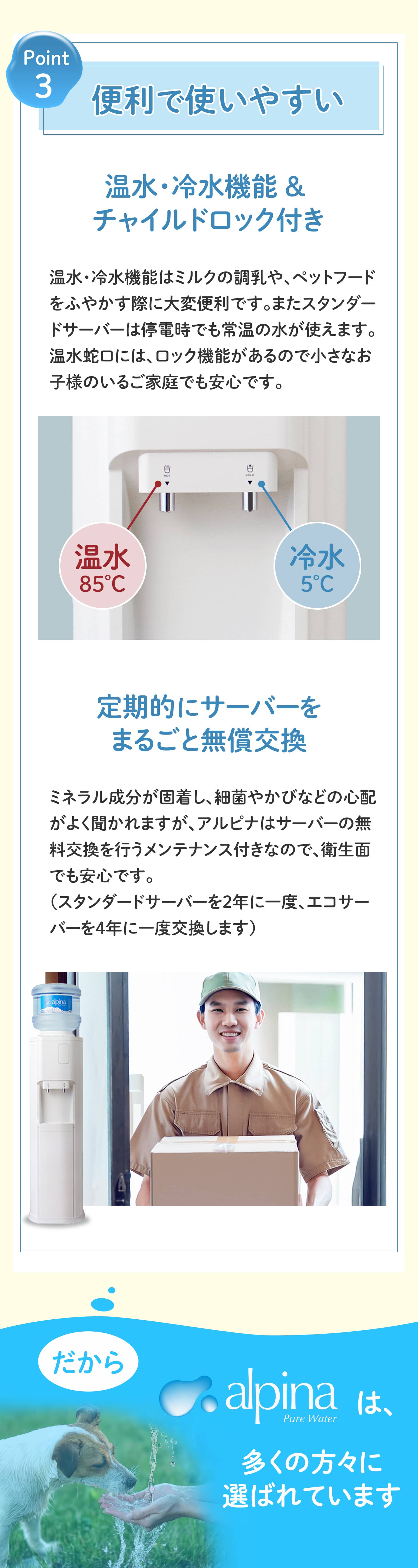 Point３ 便利で使いやすい